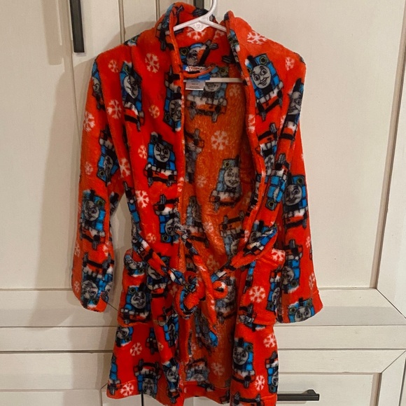 Thomas & Friends Vibrant Red Fleece Robe - Picture 4 of 4
